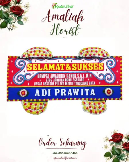 Papan Bunga Ucapan Selamat Rawa Kidang